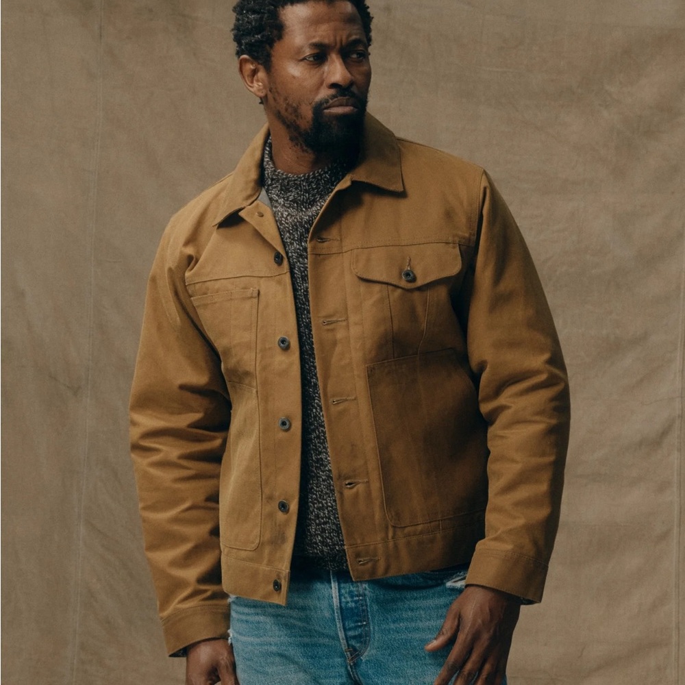 Filson Men's Dark Tan Short Lined Cruiser XXL